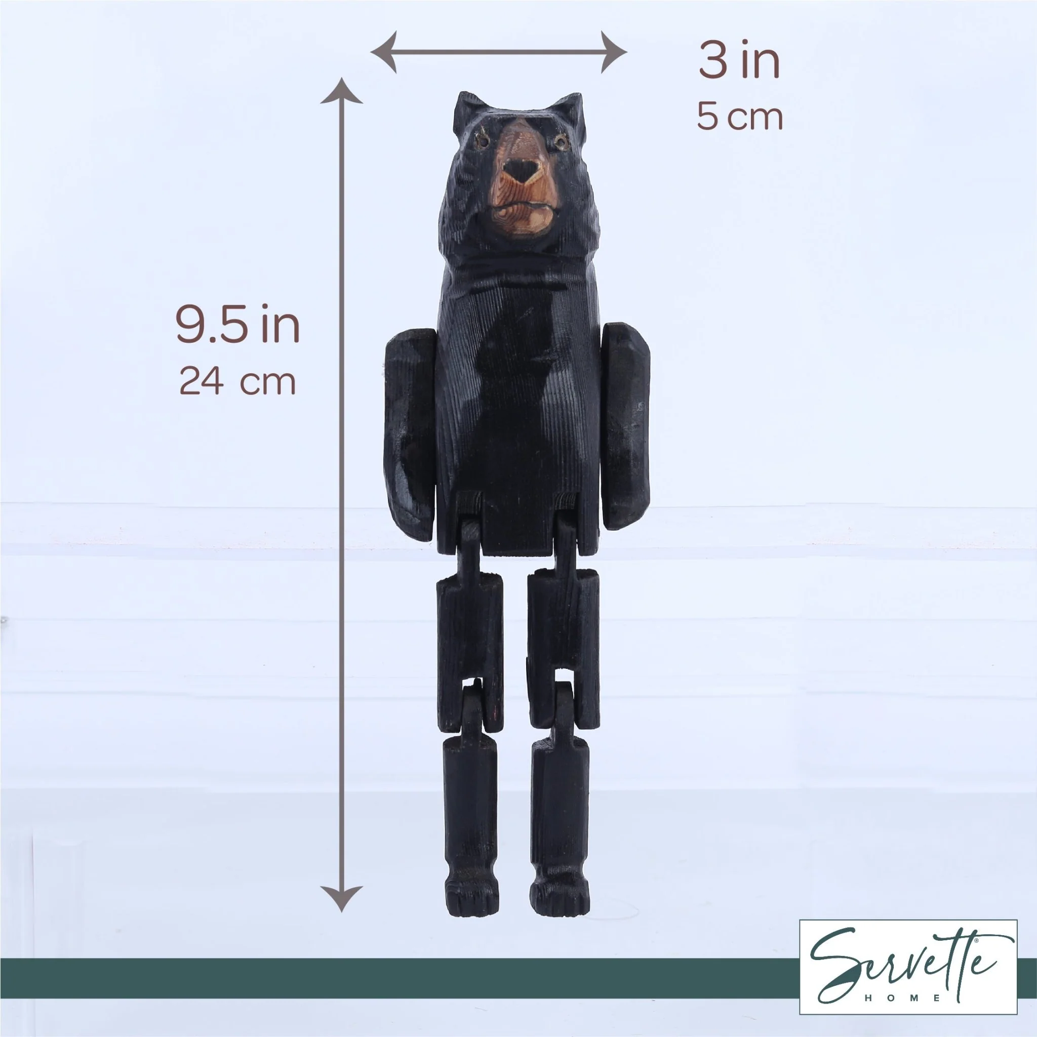 Bear Shelf Sitters with Dangling Legs - Image 5