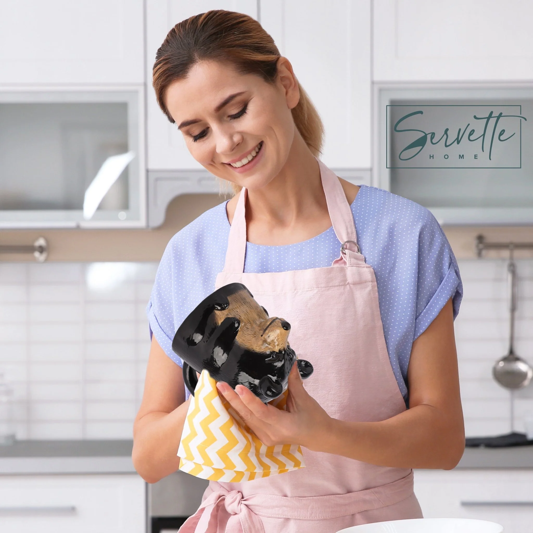 Upside Down Bear Coffee Mug - Image 3