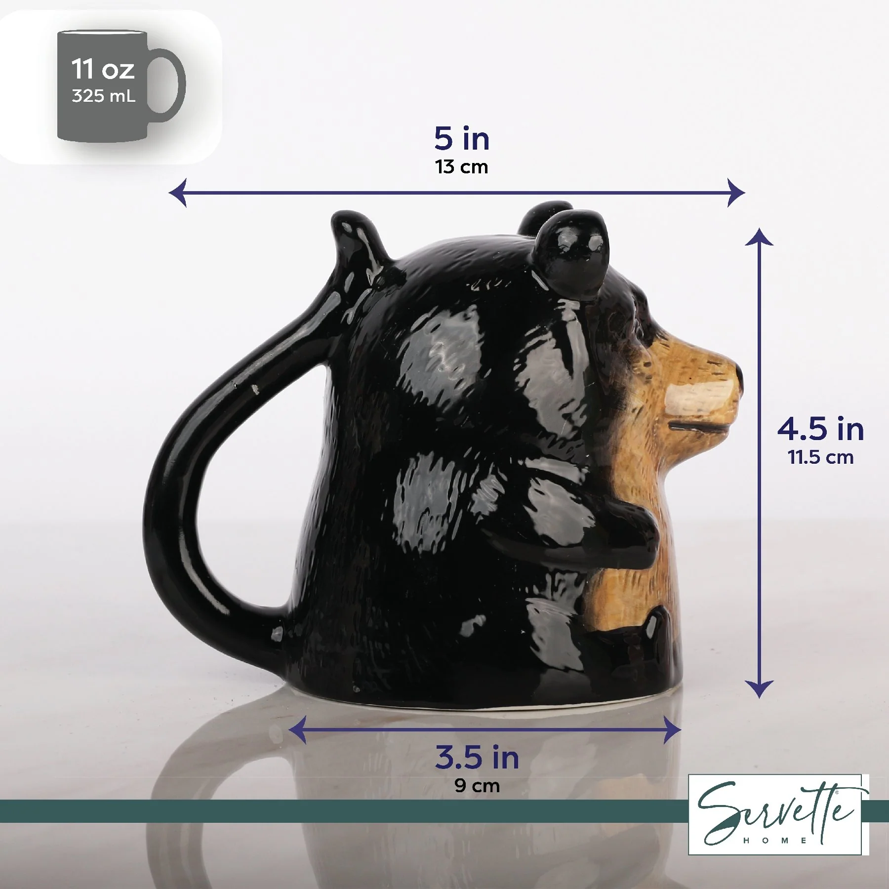 Upside Down Bear Coffee Mug - Image 5