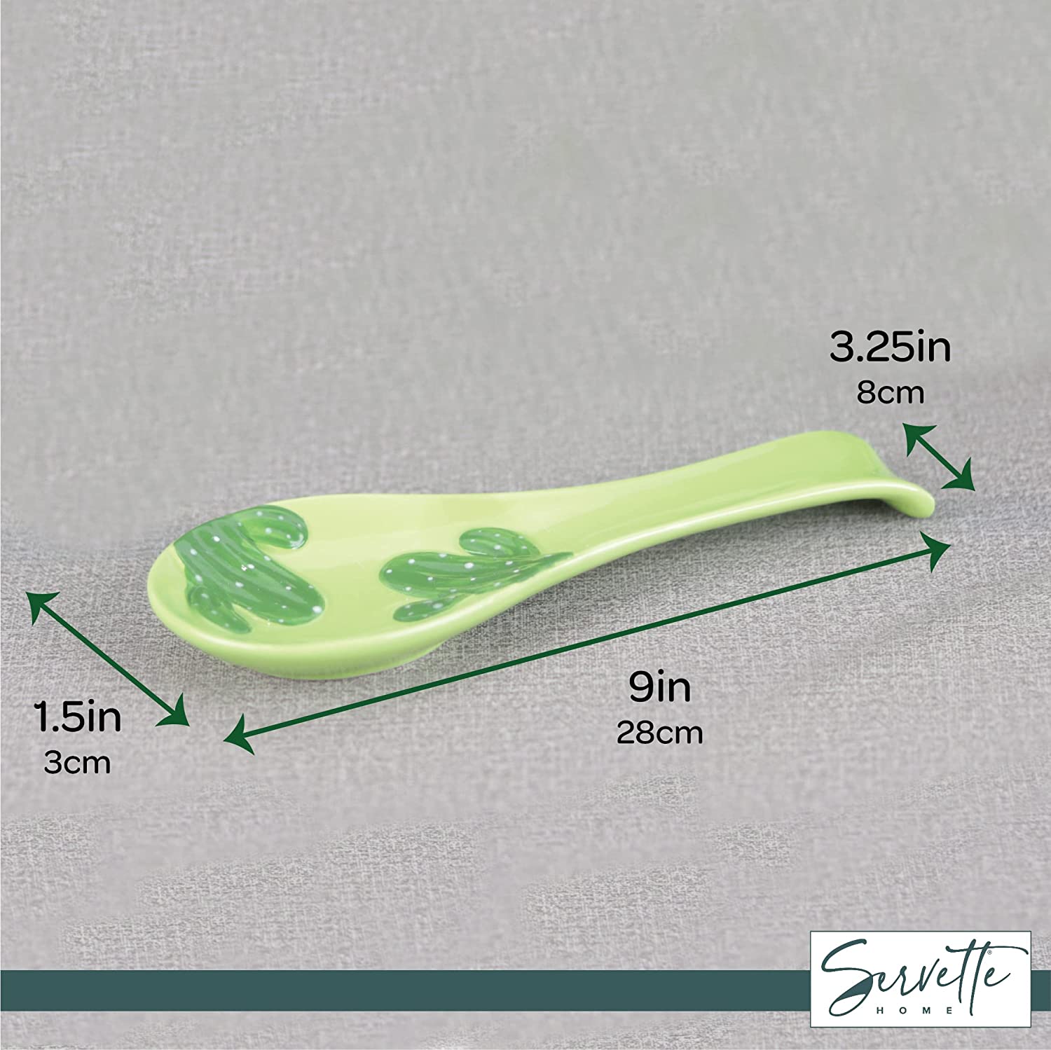 Ceramic Cactus Spoon Rest - Image 5