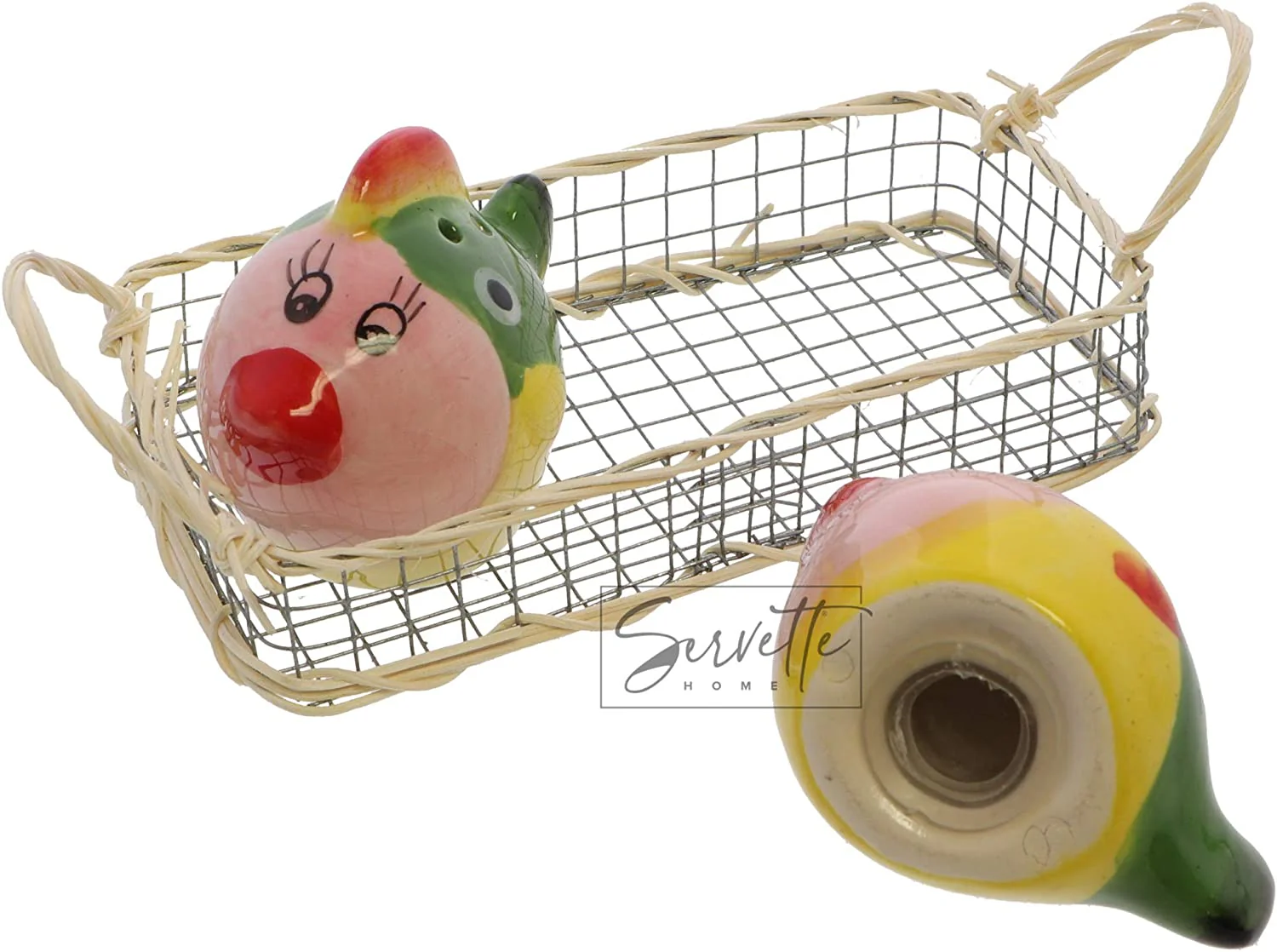 Ceramic Colorful Fish Salt & Pepper Shakers - Image 4