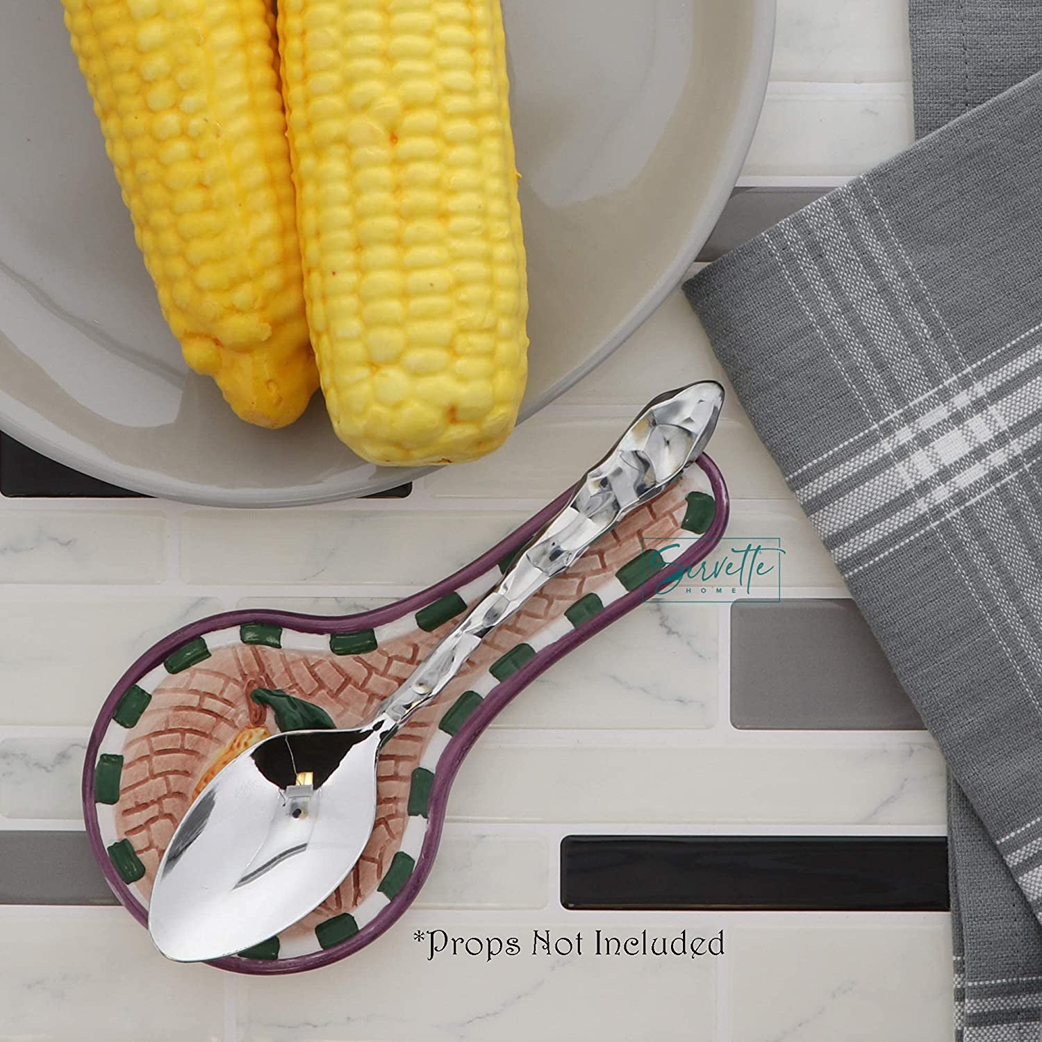 Ceramic Lemon Teaspoon Spoon Rest - Image 6