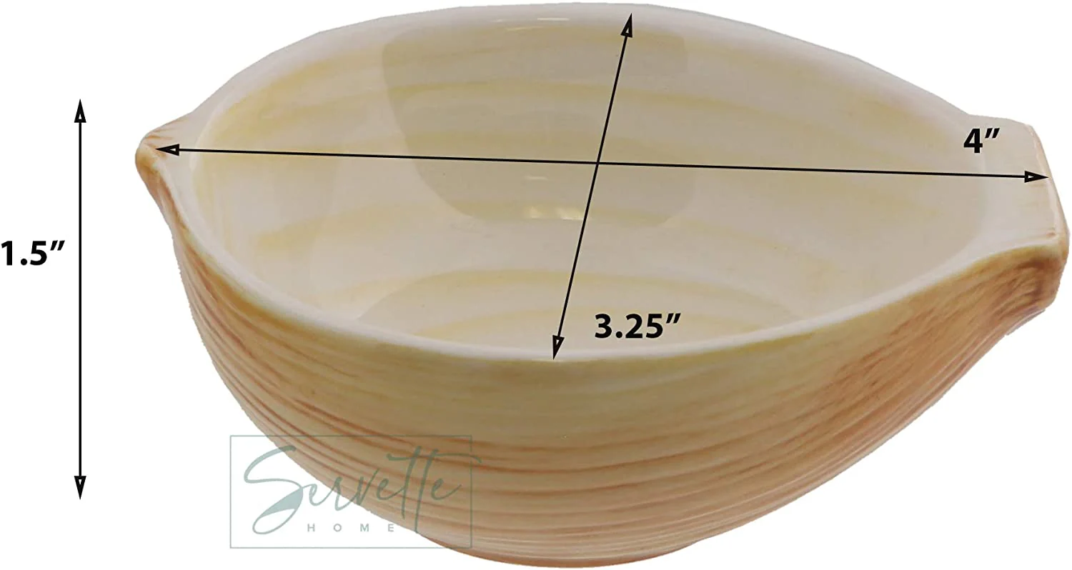 Ceramic Onion Condiment Bowl - Image 6