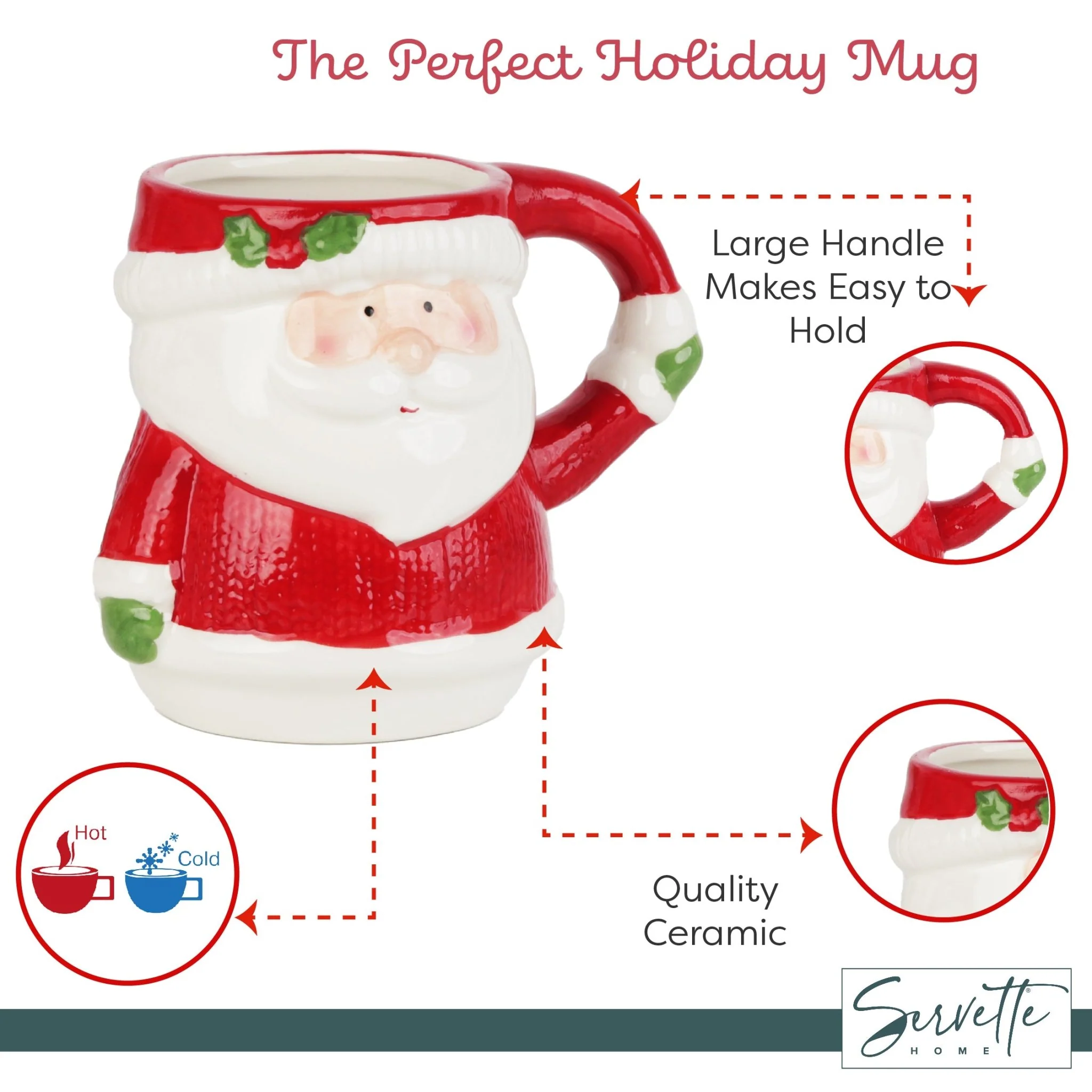 Christmas Santa Claus Mug - Image 4