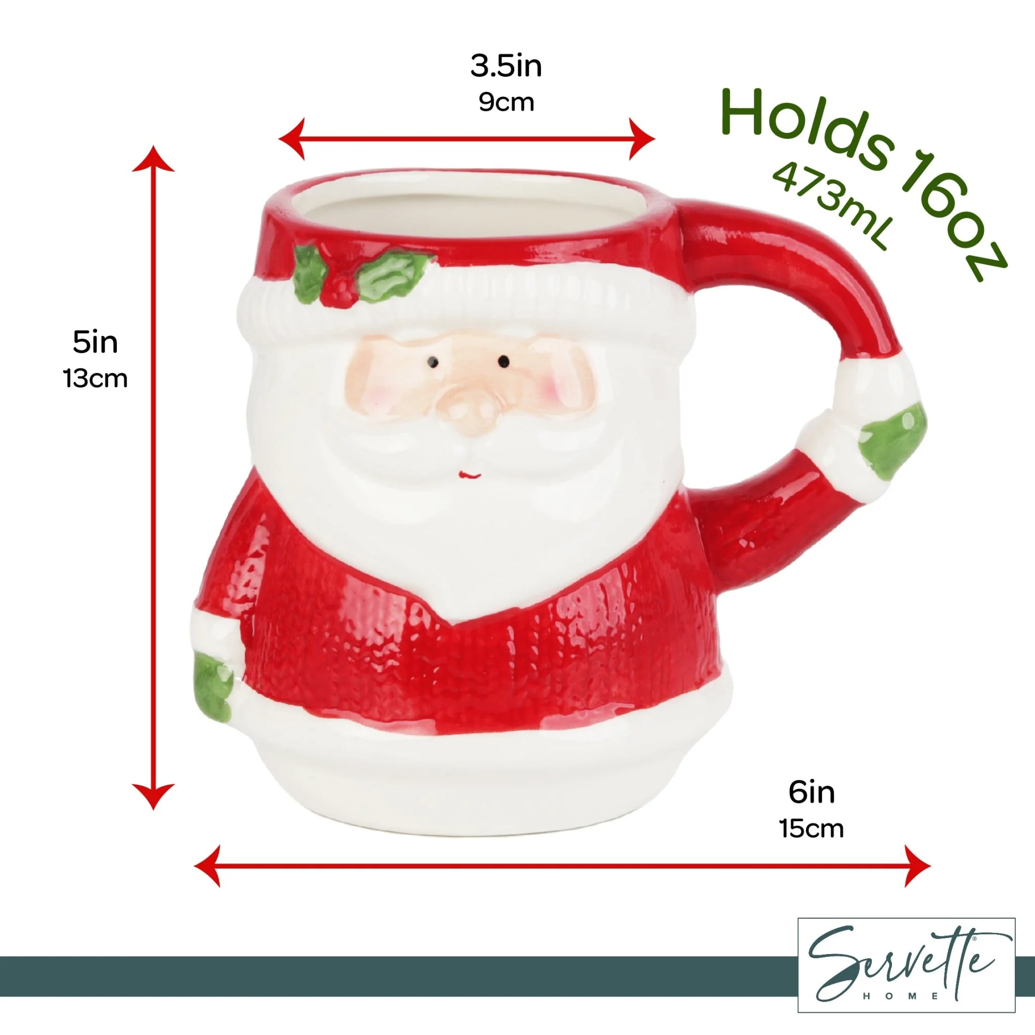 Christmas Santa Claus Mug - Image 5