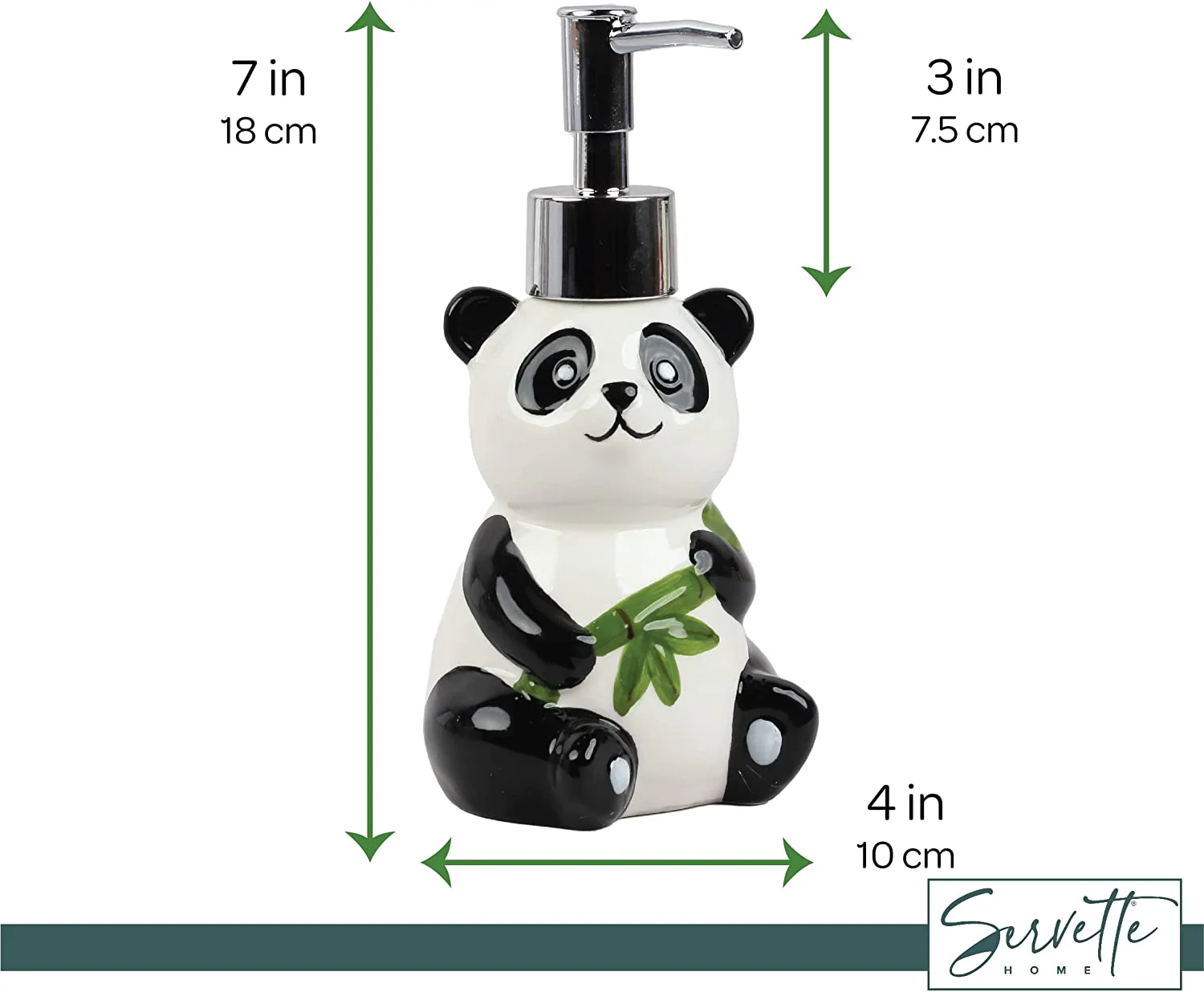 Panda Soap Dispenser with Pump - Image 5