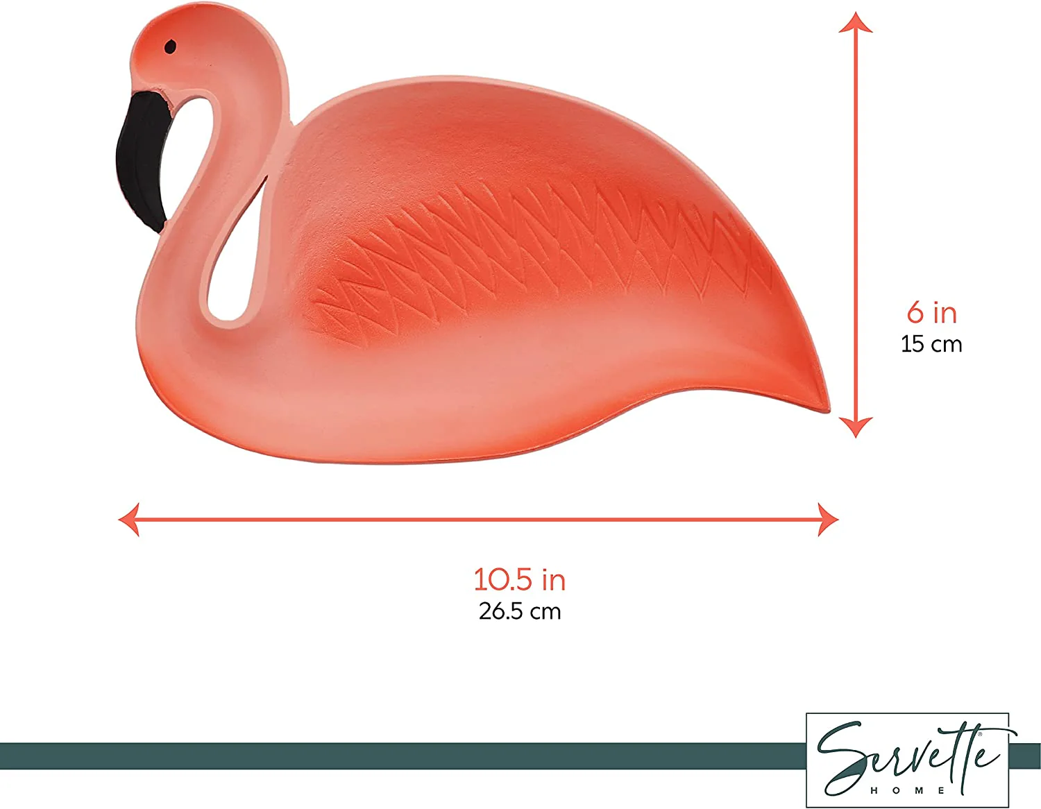 Peach Flamingo Tray - Image 5