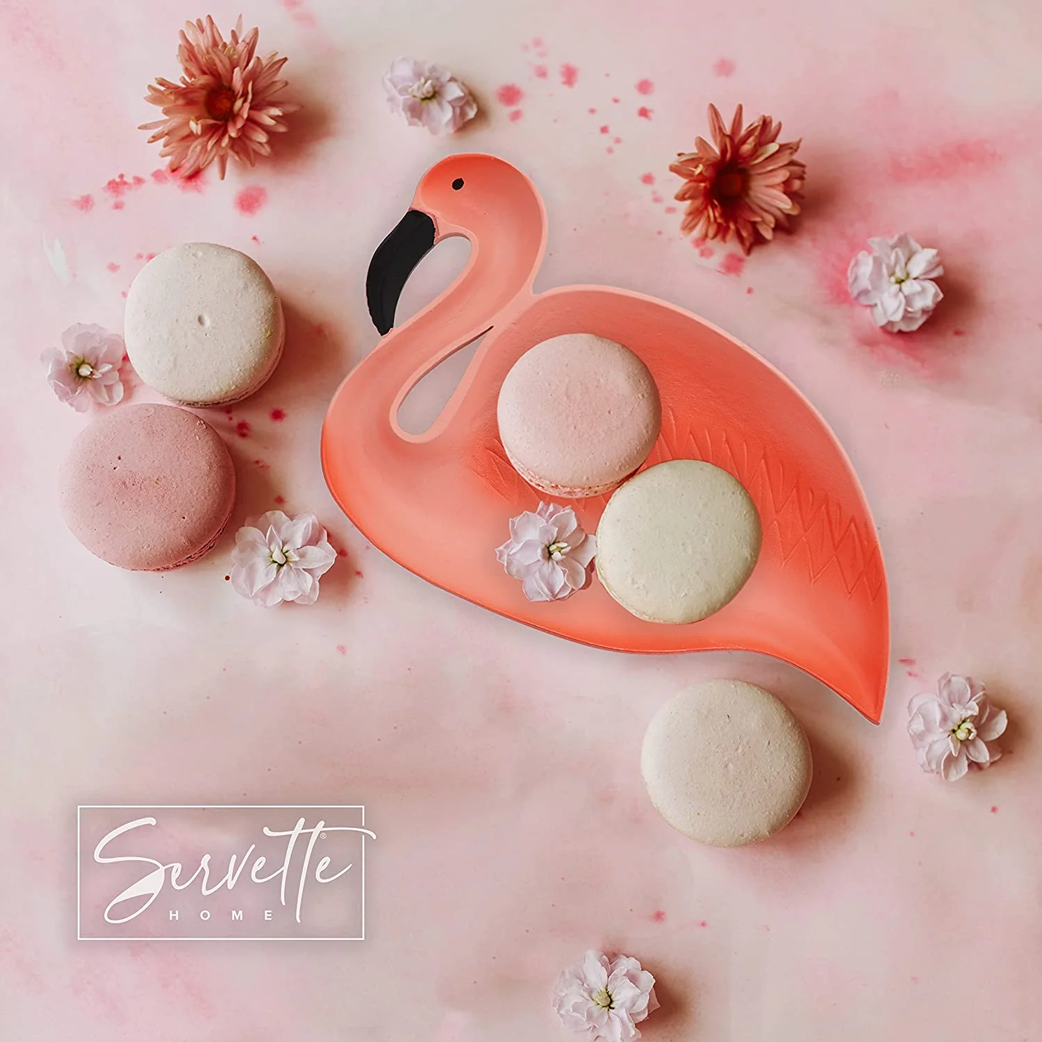 Peach Flamingo Tray - Image 6