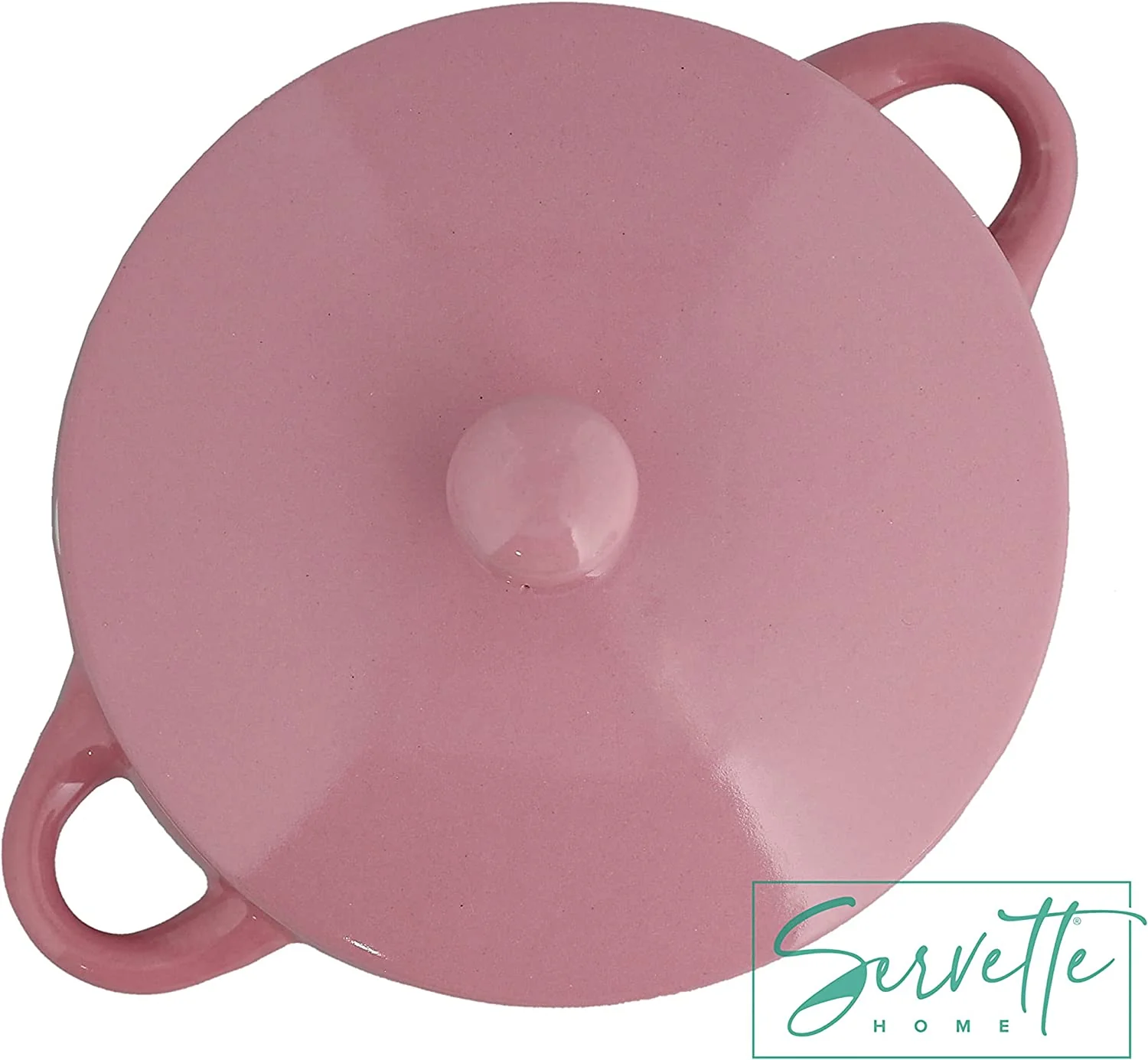Pink Polka Dot Soup Bowls with Lids - Image 3