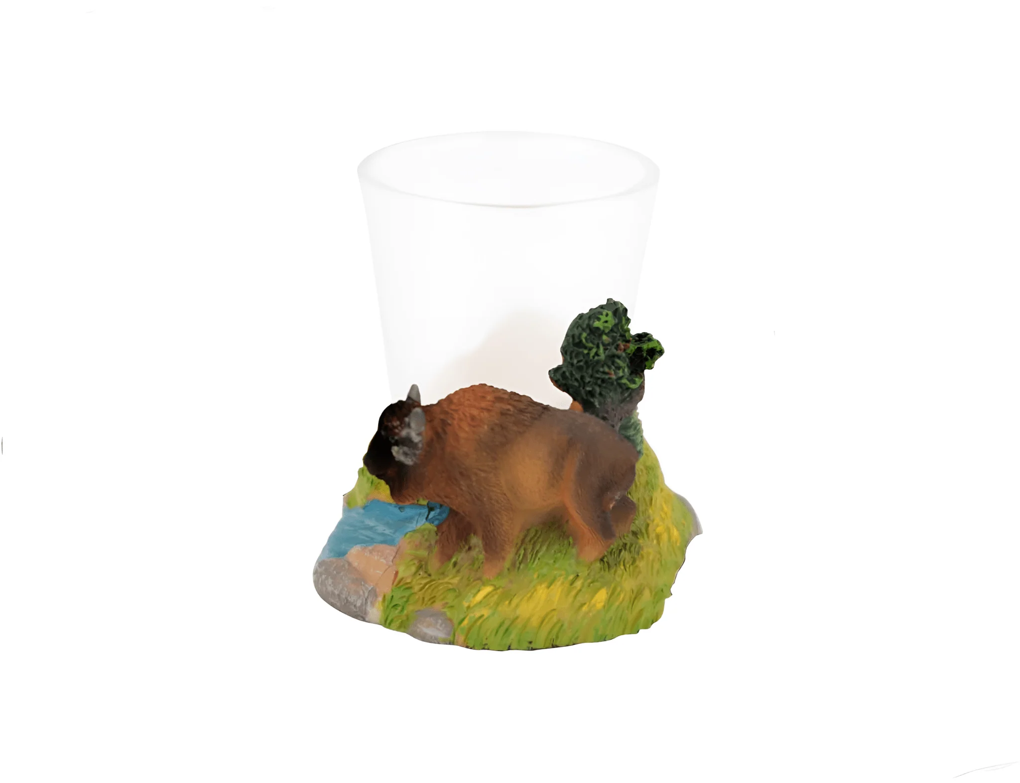 Shot Glass with Buffalo Base - Set of 3 - Image 6