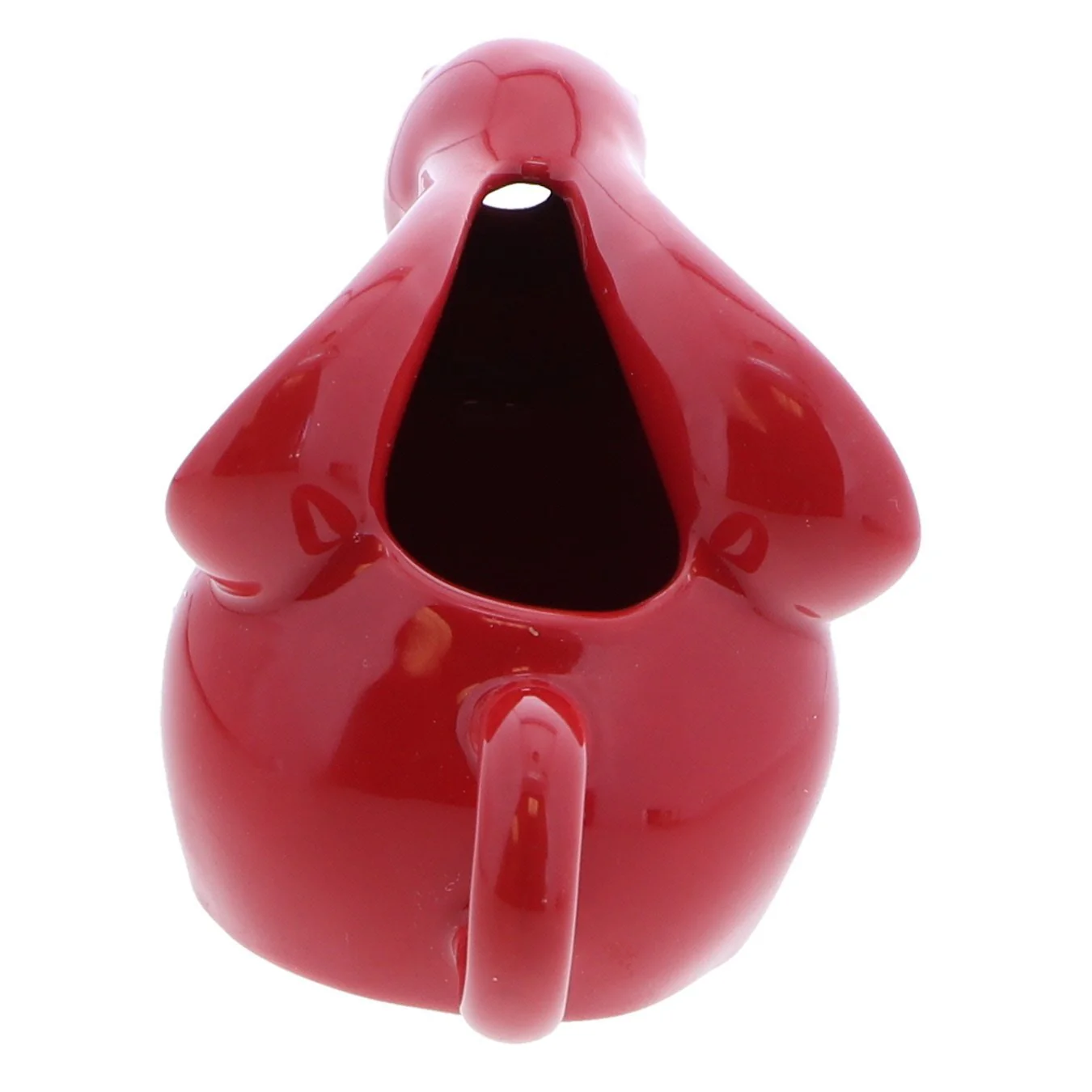 Small Red Rabbit Pitcher - Image 5