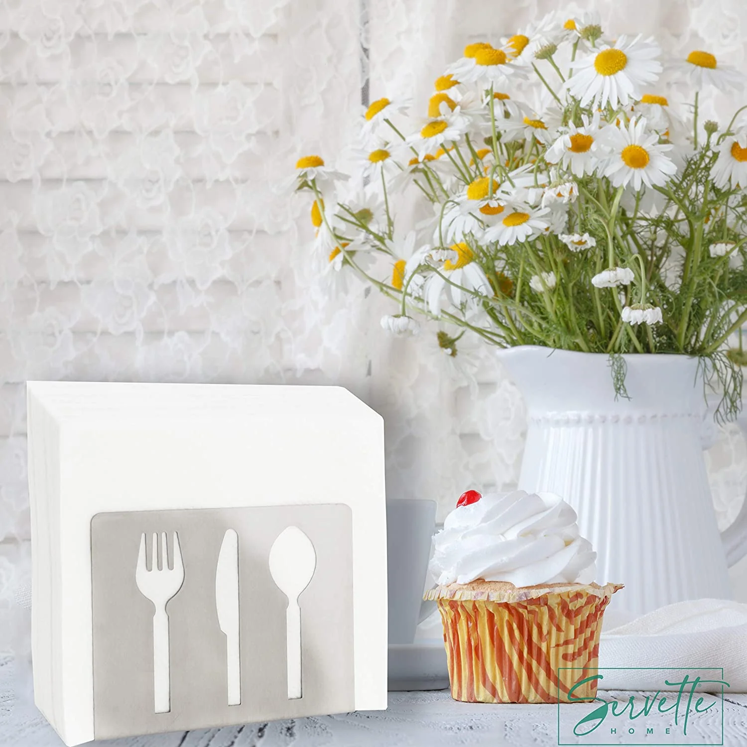 Stainless Steel Napkin Holder - Image 4