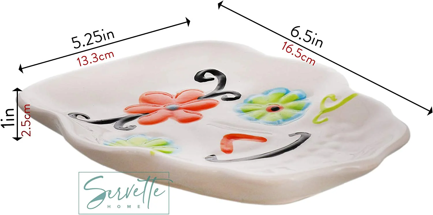 Sugar Skull Plate in White - Image 3