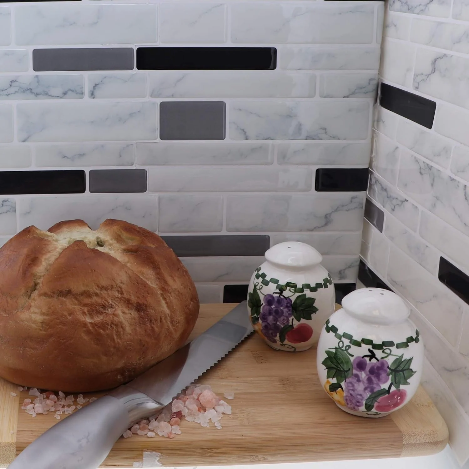 Traditional Round Fruit Salt & Pepper Shakers - Image 5