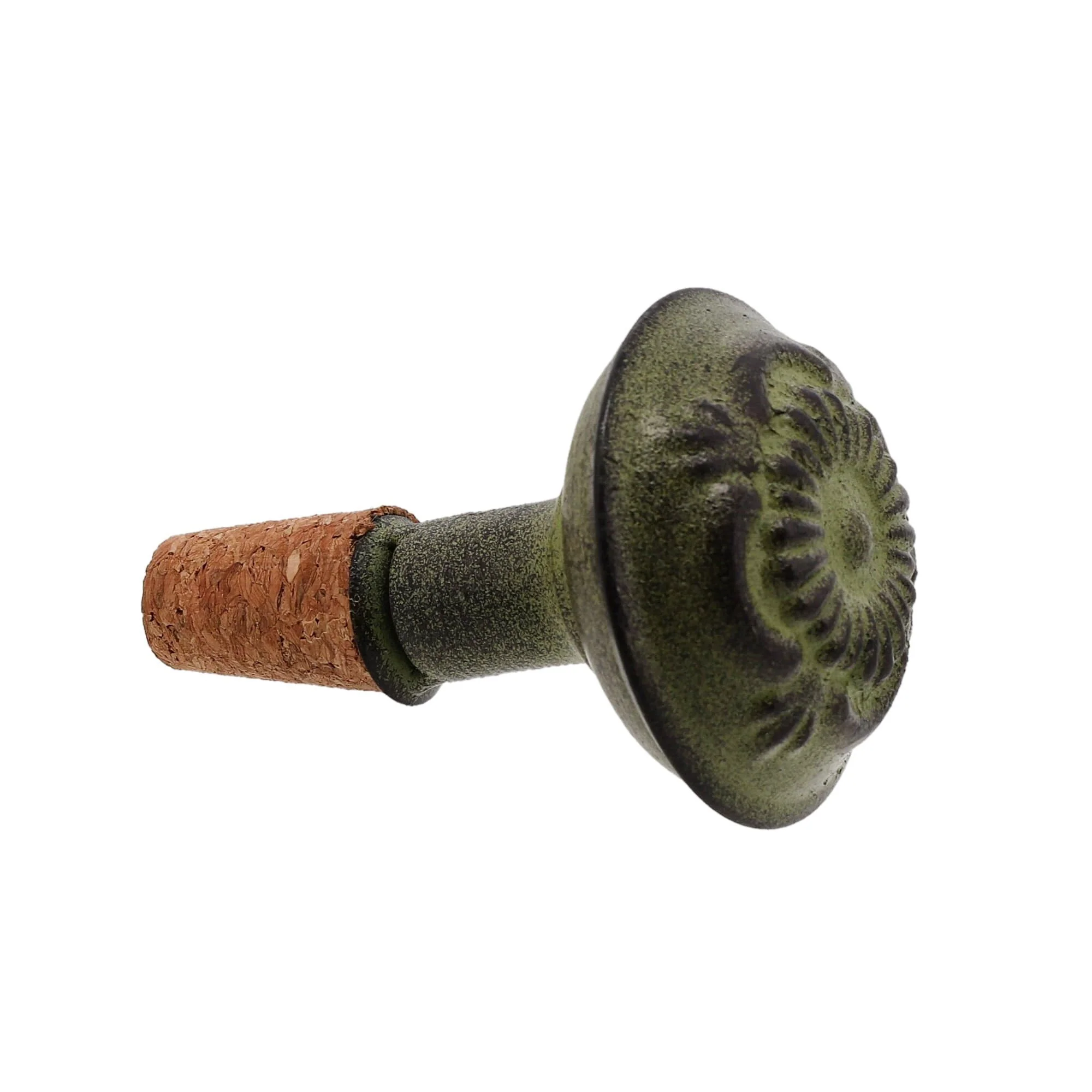 Vintage Green Door Knob Wine Stopper - Image 3