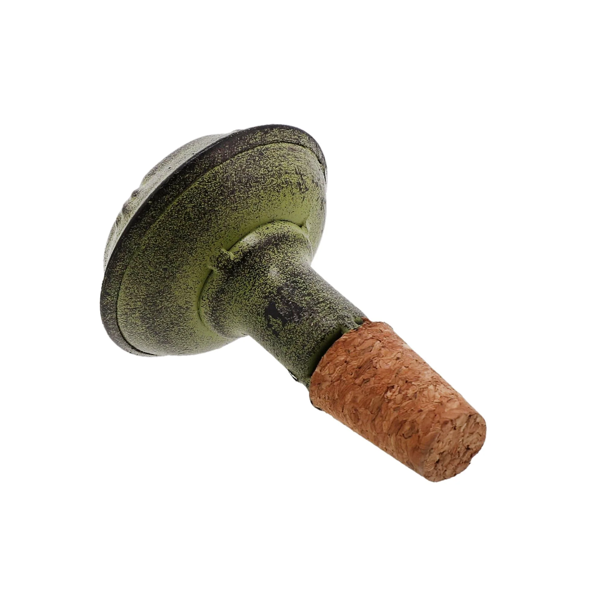 Vintage Green Door Knob Wine Stopper - Image 4