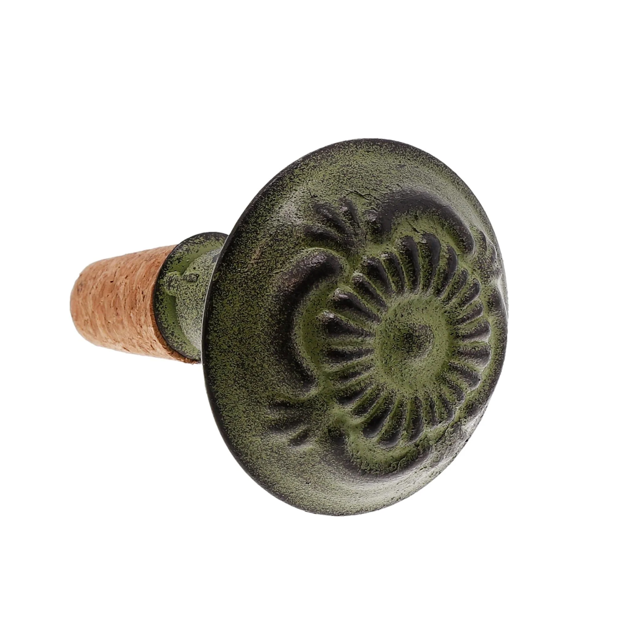 Vintage Green Door Knob Wine Stopper - Image 5