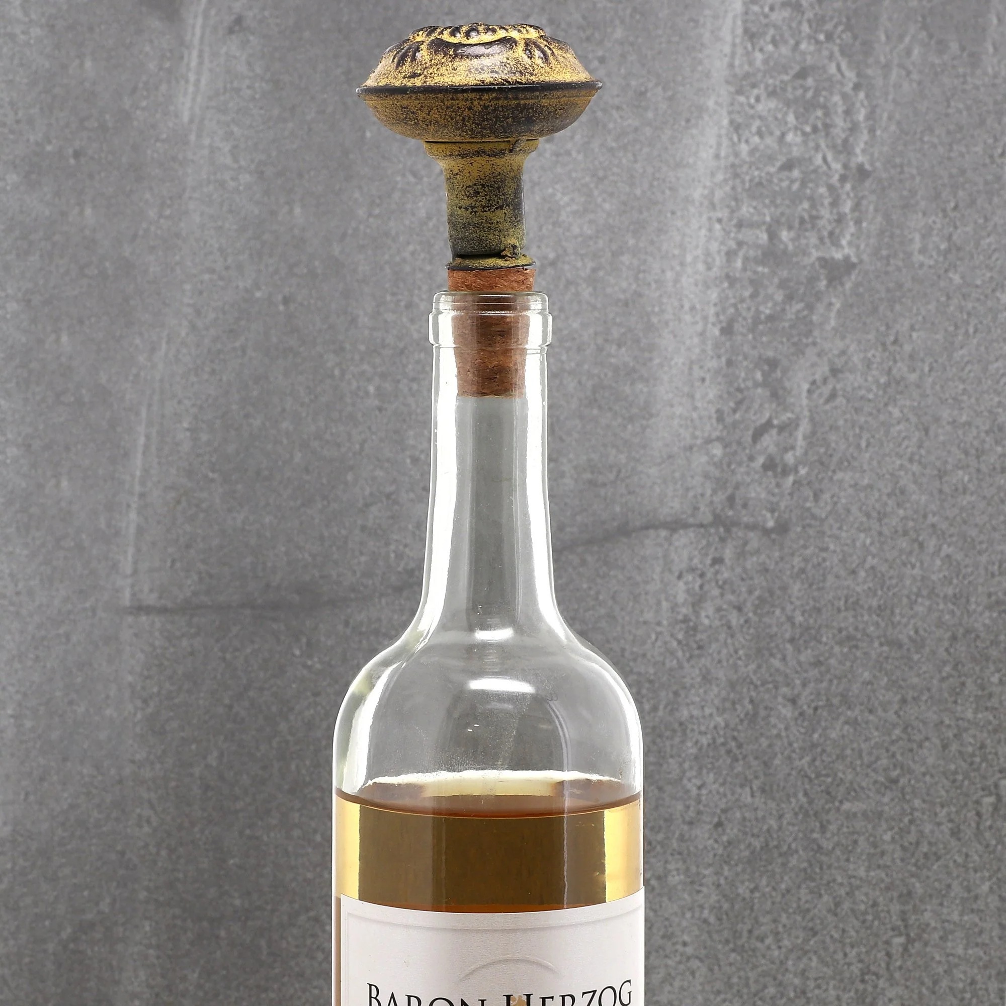 Vintage Yellow Door Knob Wine Stopper - Image 5