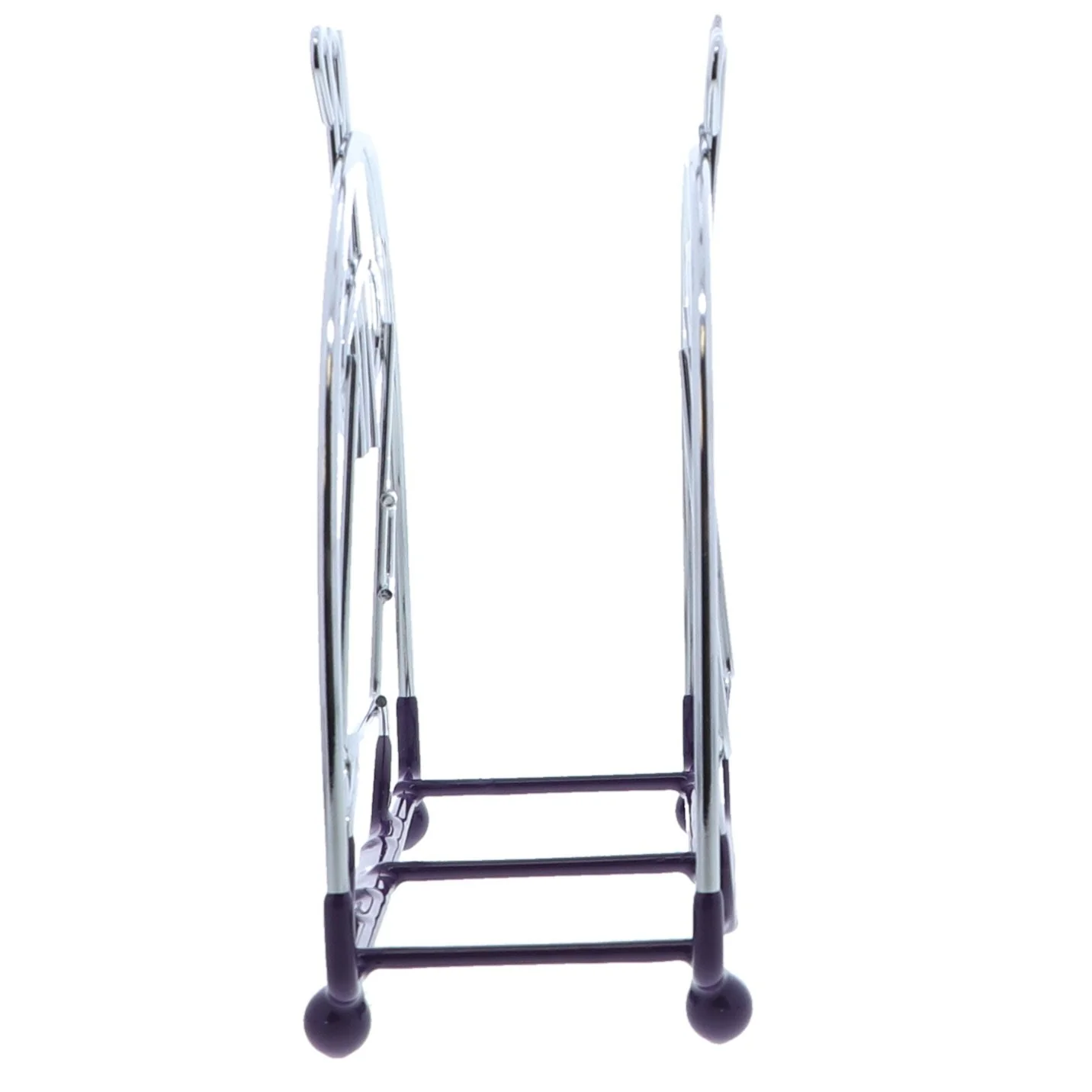 Purple Wire Napkin Holder with Coffee Cup Design - Image 3